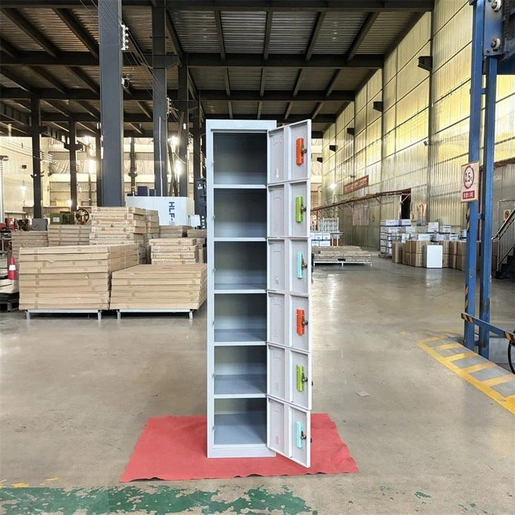 6 Tier Lockers
