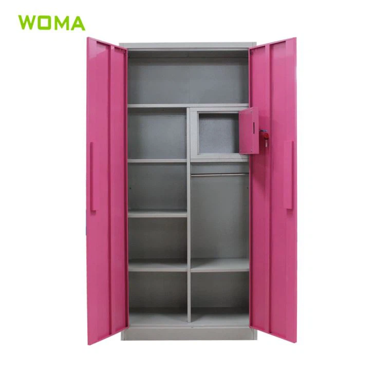 2 Door Metal Wardrobe