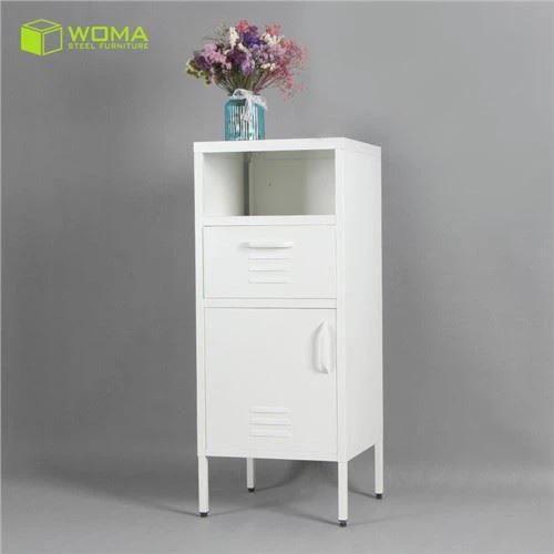 स्टील बेडरूम कोनर कैबिनेट