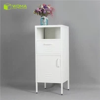 स्टील बेडरूम कोनर कैबिनेट