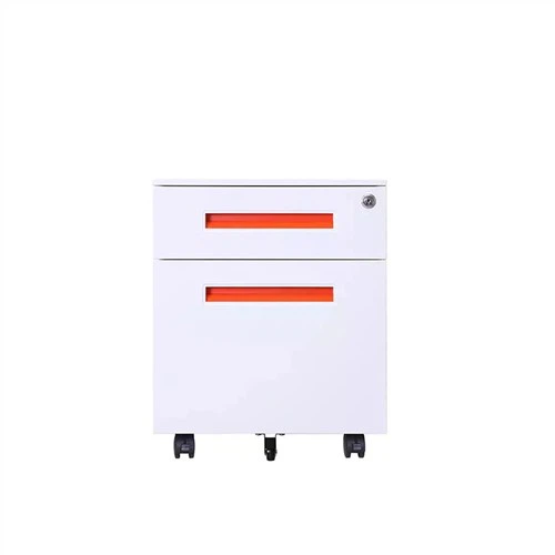 2-दराज स्टील मोबाइल कुरसी