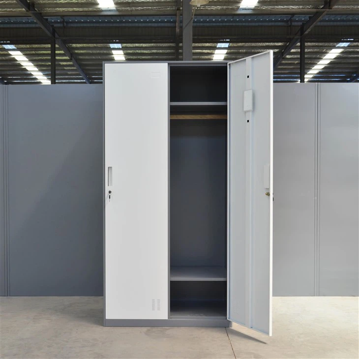 Metal 2 Door Wardrobe